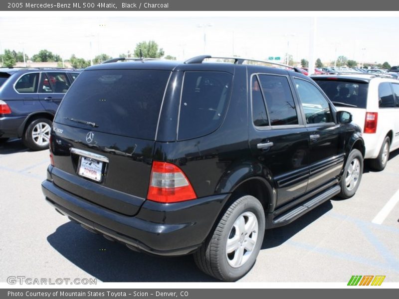 Black / Charcoal 2005 Mercedes-Benz ML 500 4Matic