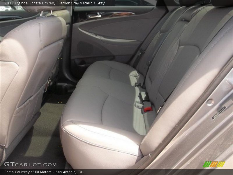 Harbor Gray Metallic / Gray 2013 Hyundai Sonata Limited