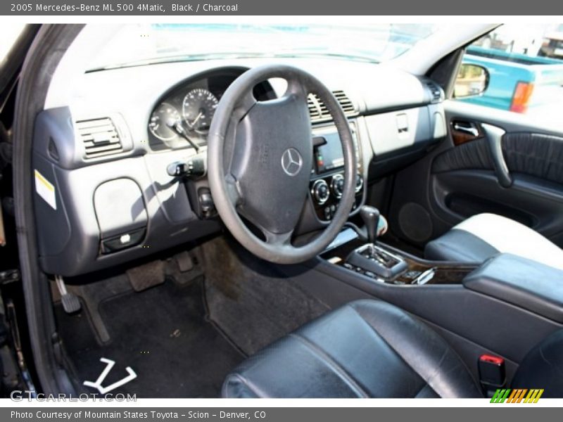 Black / Charcoal 2005 Mercedes-Benz ML 500 4Matic