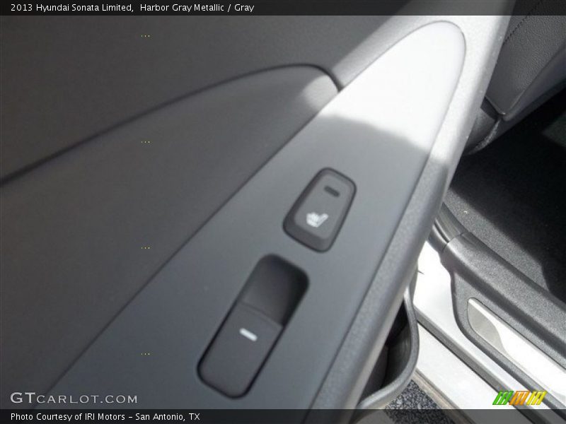 Harbor Gray Metallic / Gray 2013 Hyundai Sonata Limited