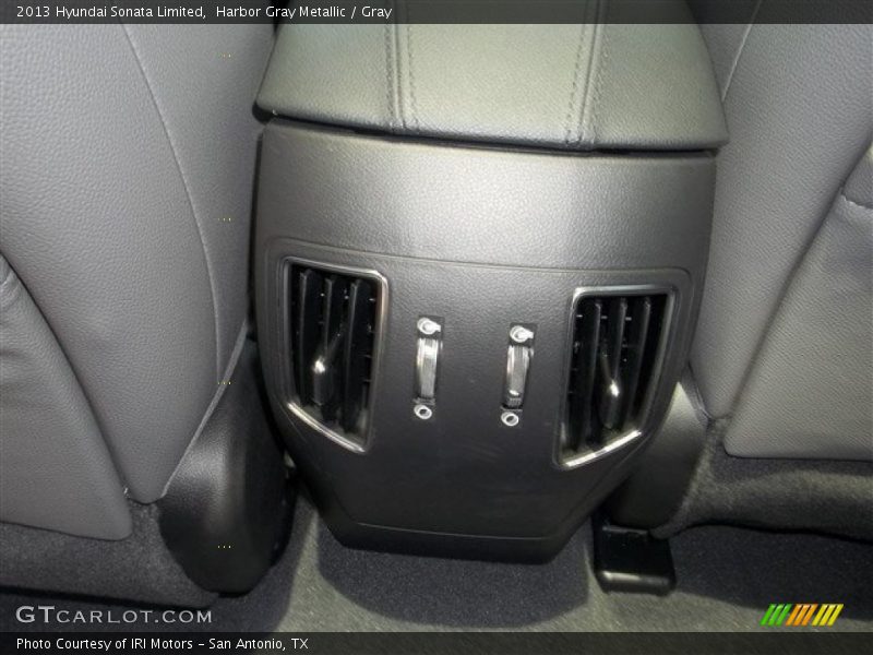 Harbor Gray Metallic / Gray 2013 Hyundai Sonata Limited