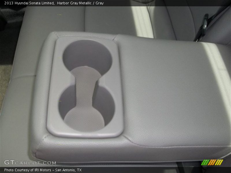 Harbor Gray Metallic / Gray 2013 Hyundai Sonata Limited