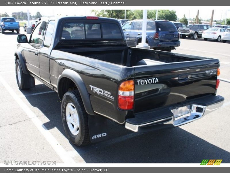 Black Sand Pearl / Charcoal 2004 Toyota Tacoma V6 TRD Xtracab 4x4