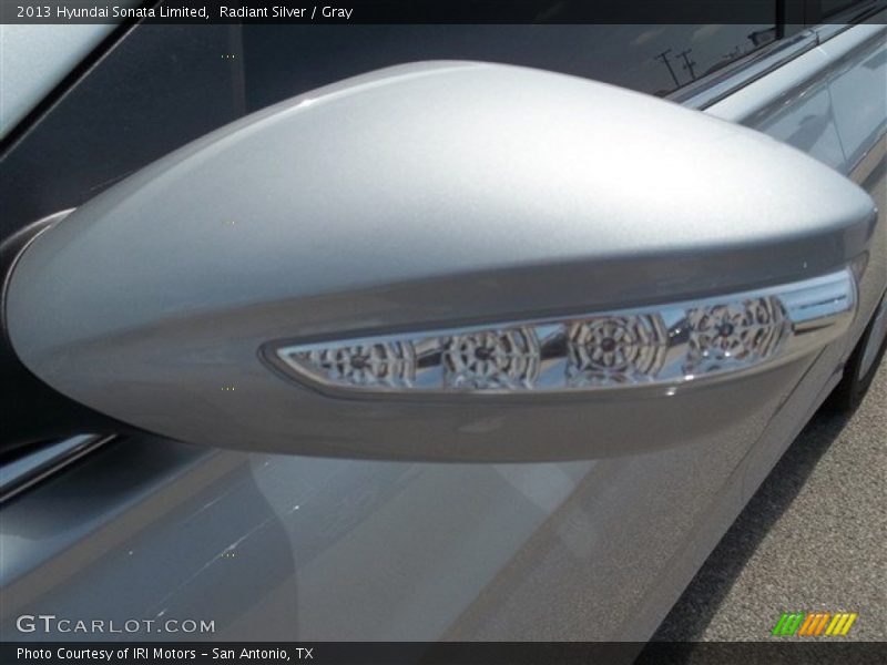 Radiant Silver / Gray 2013 Hyundai Sonata Limited