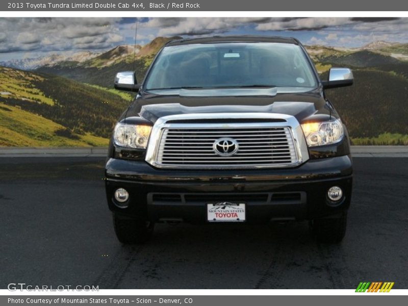 Black / Red Rock 2013 Toyota Tundra Limited Double Cab 4x4