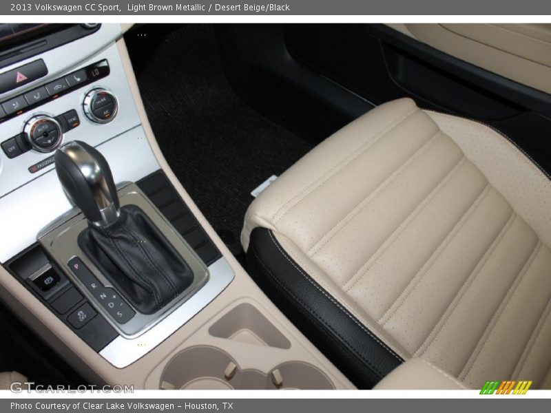 Light Brown Metallic / Desert Beige/Black 2013 Volkswagen CC Sport