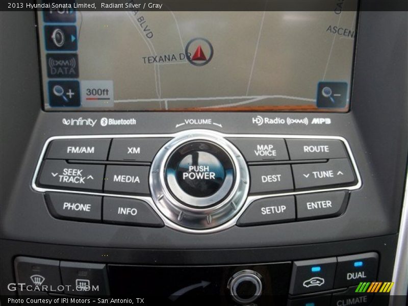 Radiant Silver / Gray 2013 Hyundai Sonata Limited