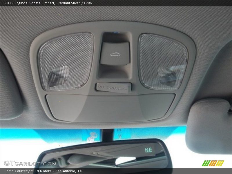 Radiant Silver / Gray 2013 Hyundai Sonata Limited