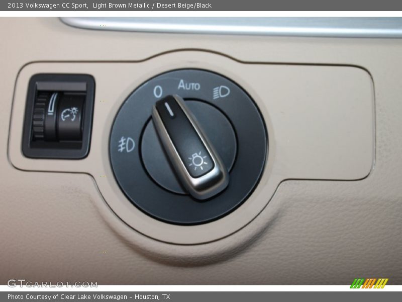 Light Brown Metallic / Desert Beige/Black 2013 Volkswagen CC Sport