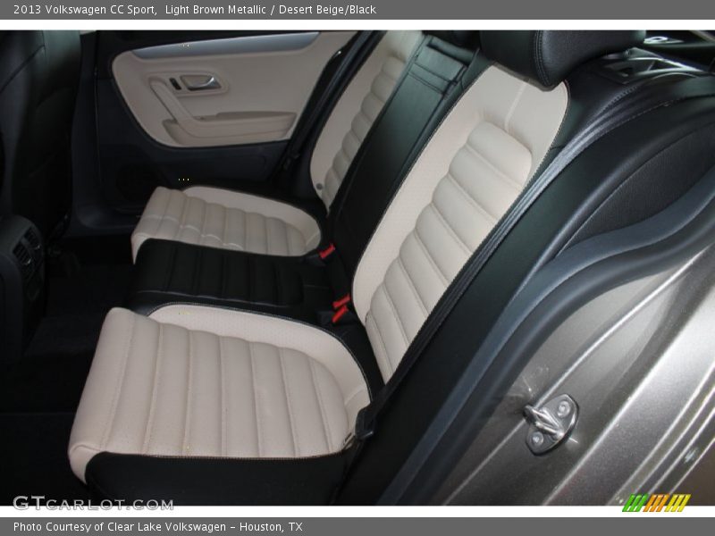 Light Brown Metallic / Desert Beige/Black 2013 Volkswagen CC Sport