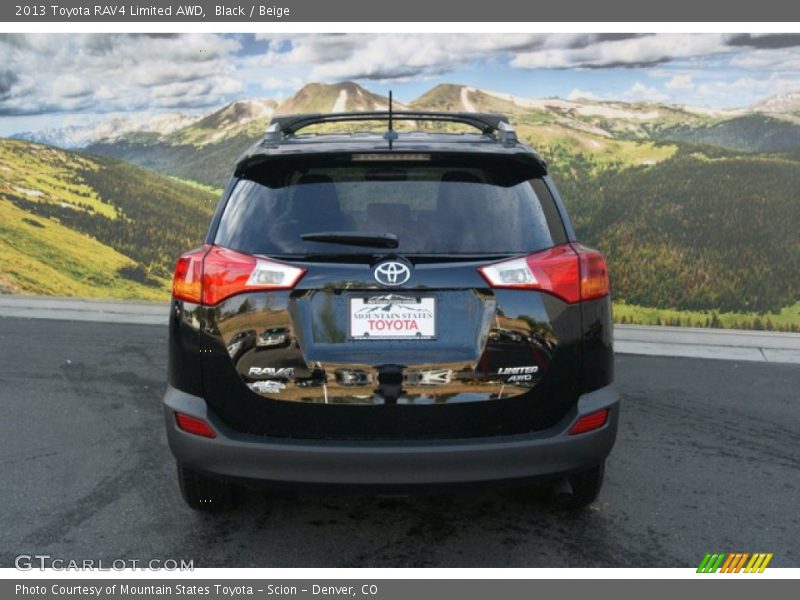 Black / Beige 2013 Toyota RAV4 Limited AWD