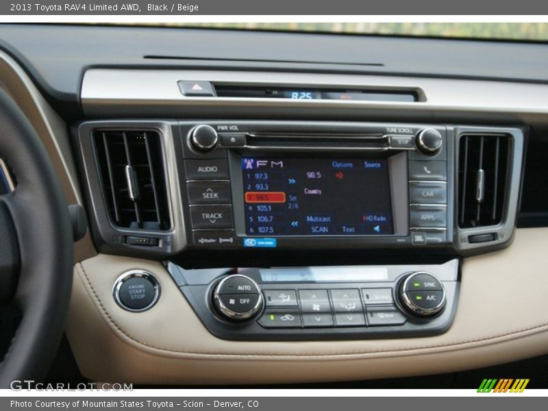 Black / Beige 2013 Toyota RAV4 Limited AWD