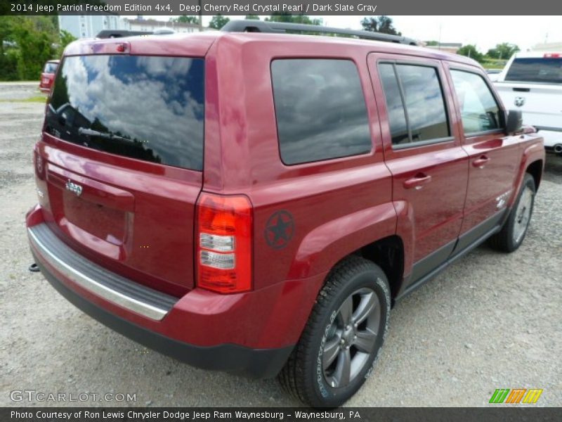 Deep Cherry Red Crystal Pearl / Dark Slate Gray 2014 Jeep Patriot Freedom Edition 4x4