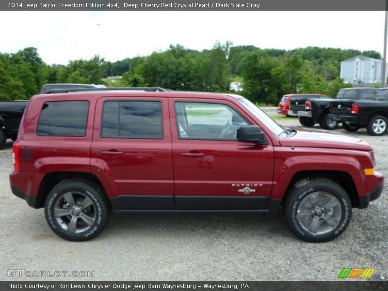 Deep Cherry Red Crystal Pearl / Dark Slate Gray 2014 Jeep Patriot Freedom Edition 4x4