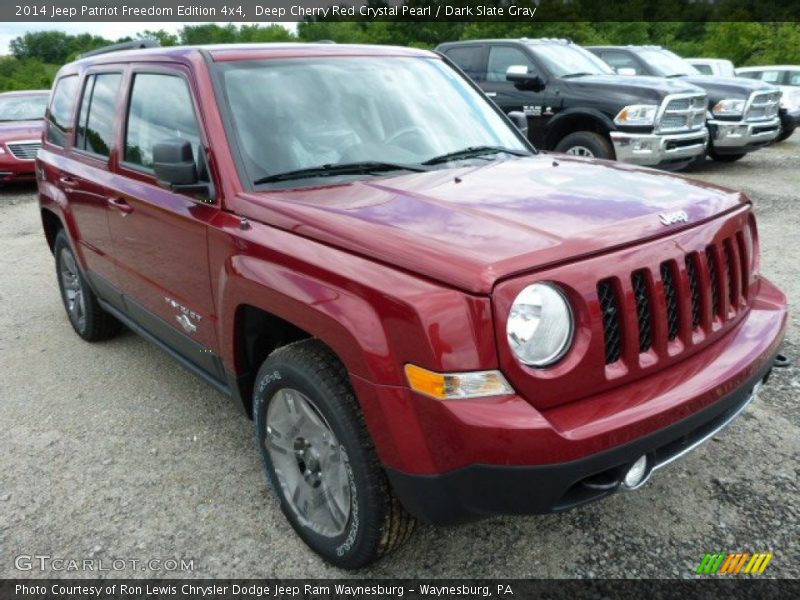 Deep Cherry Red Crystal Pearl / Dark Slate Gray 2014 Jeep Patriot Freedom Edition 4x4