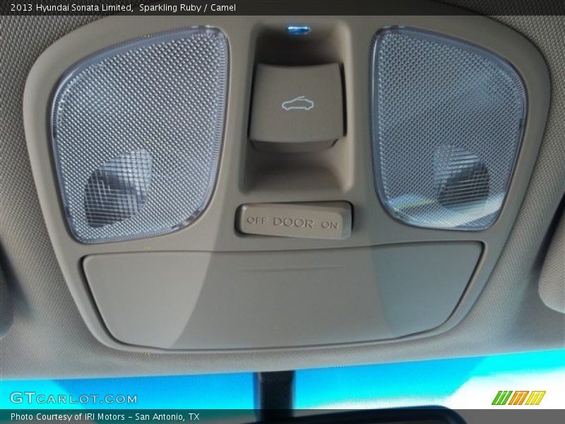 Sparkling Ruby / Camel 2013 Hyundai Sonata Limited