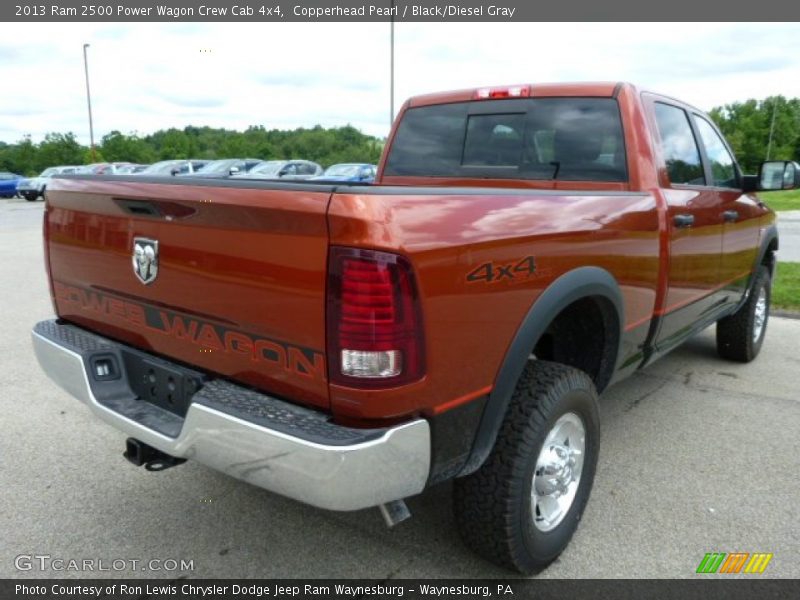 Copperhead Pearl / Black/Diesel Gray 2013 Ram 2500 Power Wagon Crew Cab 4x4