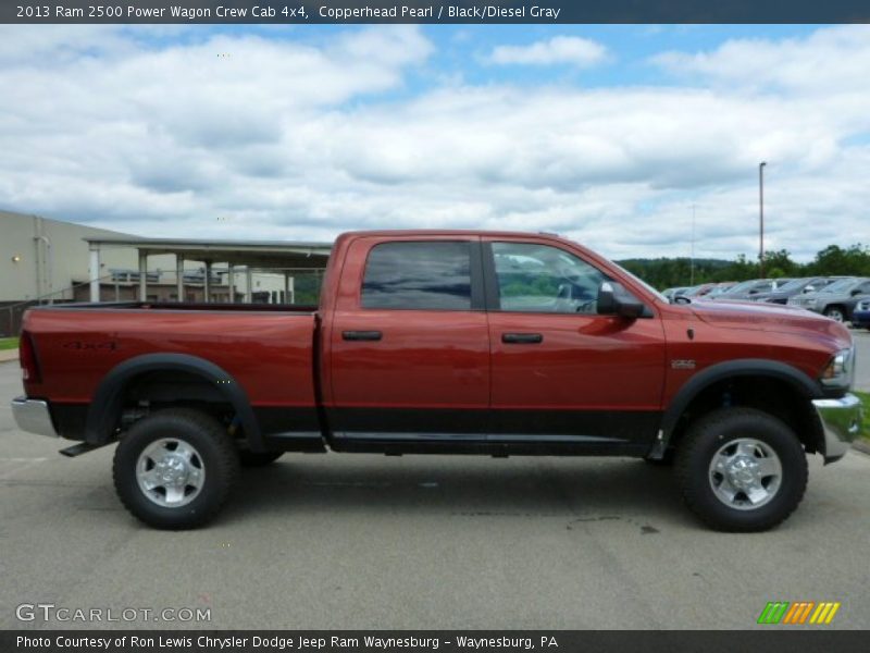 Copperhead Pearl / Black/Diesel Gray 2013 Ram 2500 Power Wagon Crew Cab 4x4