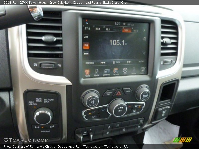 Controls of 2013 2500 Power Wagon Crew Cab 4x4