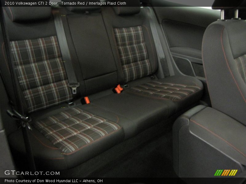 Tornado Red / Interlagos Plaid Cloth 2010 Volkswagen GTI 2 Door