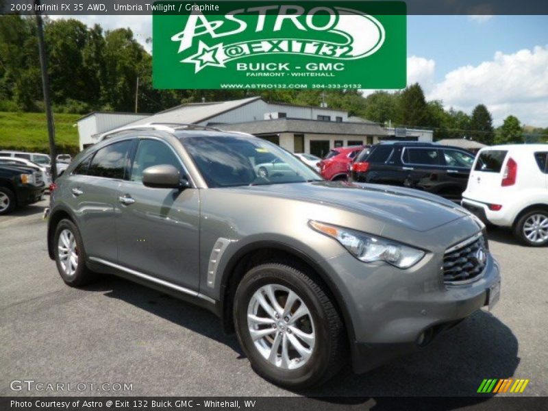 Umbria Twilight / Graphite 2009 Infiniti FX 35 AWD