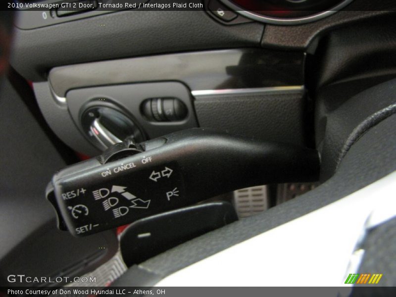 Tornado Red / Interlagos Plaid Cloth 2010 Volkswagen GTI 2 Door