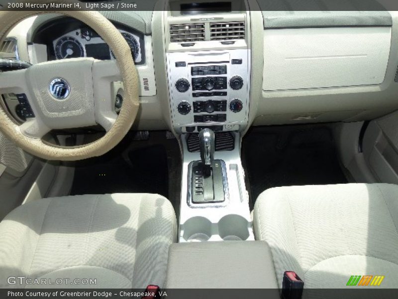 Dashboard of 2008 Mariner I4