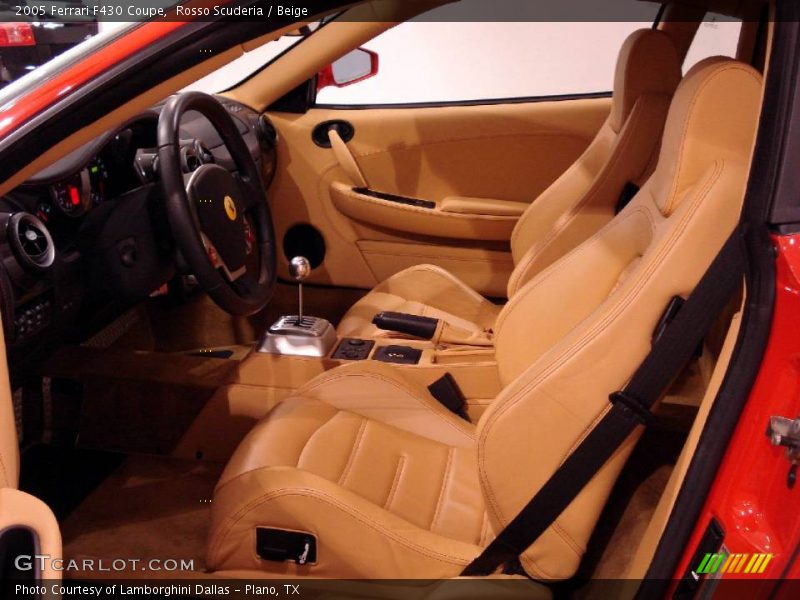 Rosso Scuderia / Beige 2005 Ferrari F430 Coupe