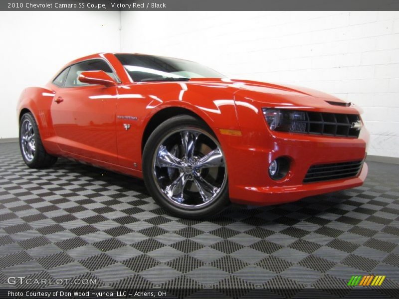 Victory Red / Black 2010 Chevrolet Camaro SS Coupe