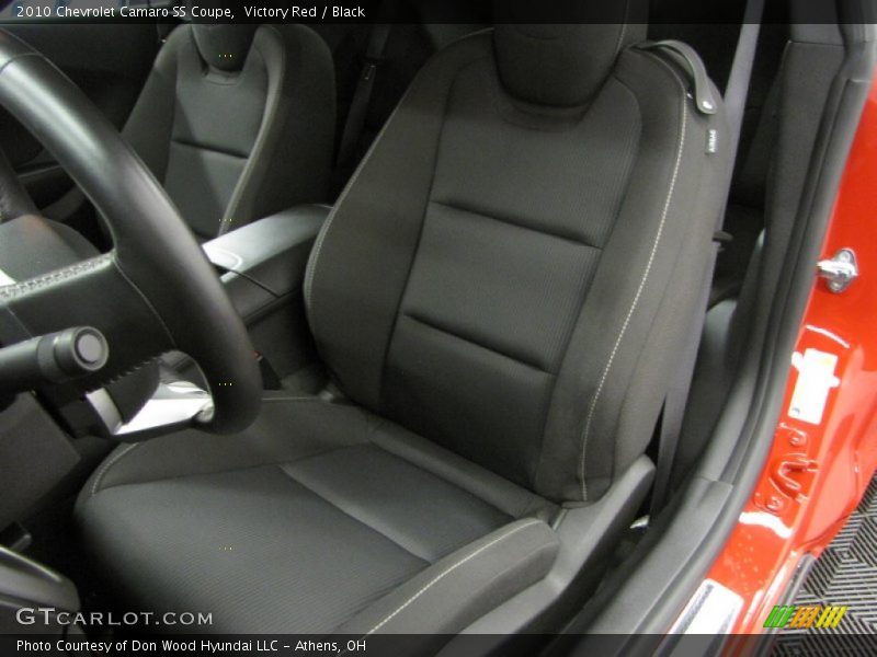 Front Seat of 2010 Camaro SS Coupe
