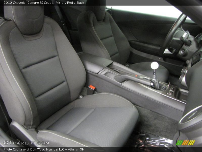 Front Seat of 2010 Camaro SS Coupe