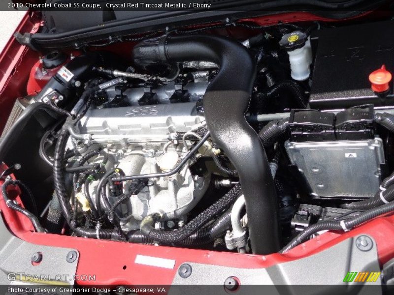 2010 Cobalt SS Coupe Engine - 2.0 Liter Turbocharged DOHC 16-Valve VVT 4 Cylinder
