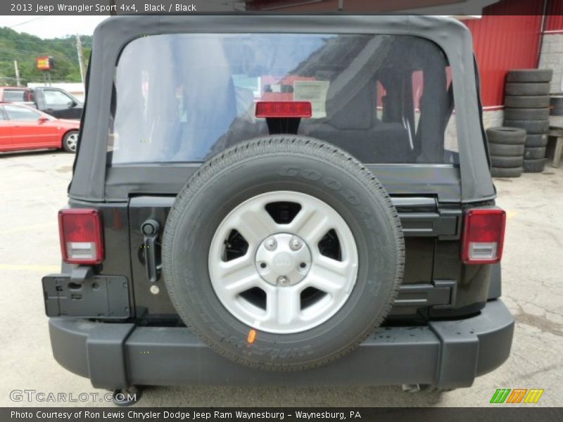 Black / Black 2013 Jeep Wrangler Sport 4x4