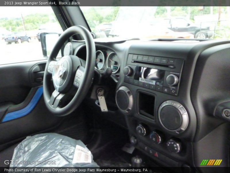 Black / Black 2013 Jeep Wrangler Sport 4x4