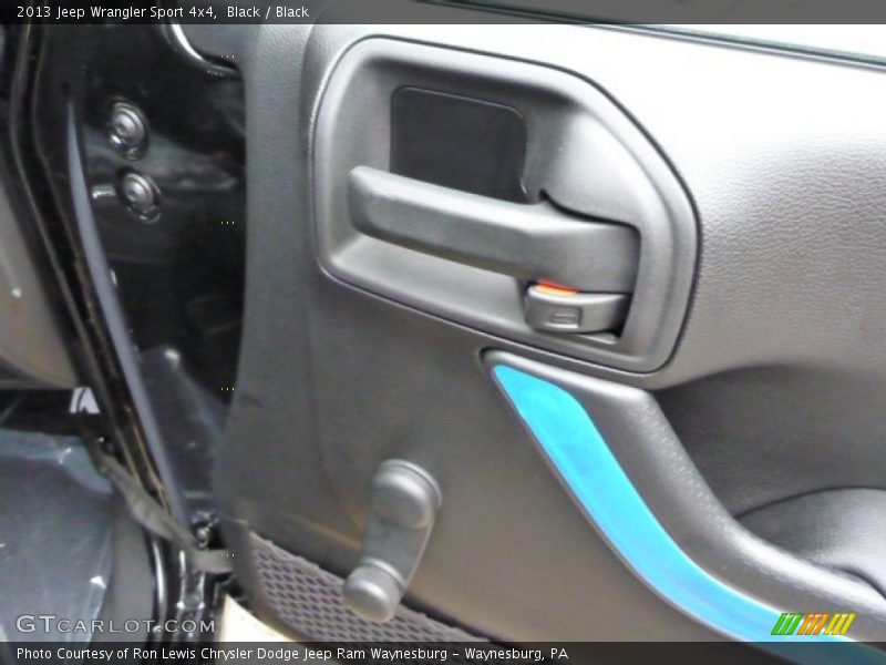 Black / Black 2013 Jeep Wrangler Sport 4x4