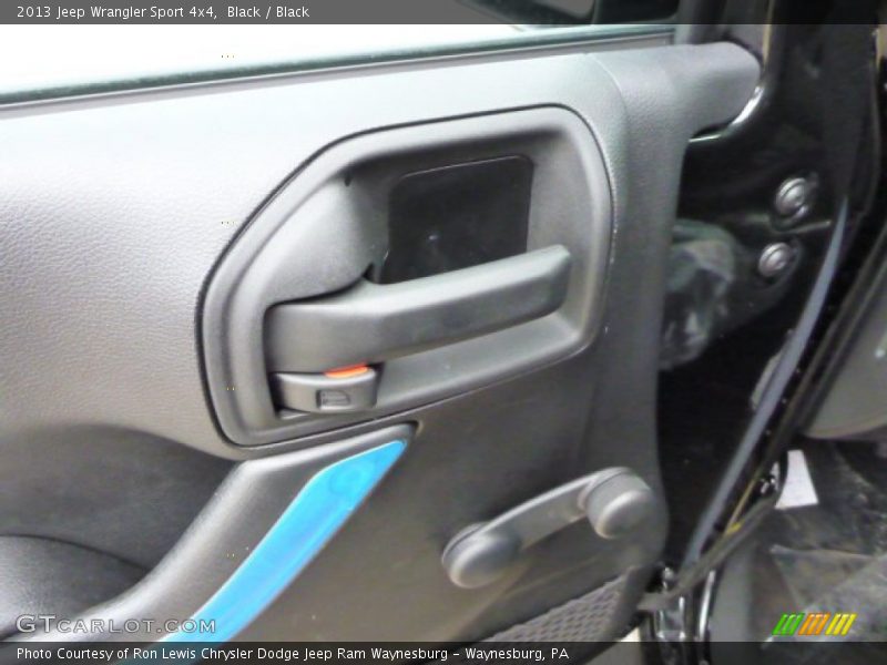 Black / Black 2013 Jeep Wrangler Sport 4x4