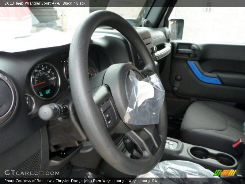 Black / Black 2013 Jeep Wrangler Sport 4x4