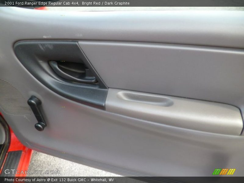 Bright Red / Dark Graphite 2001 Ford Ranger Edge Regular Cab 4x4