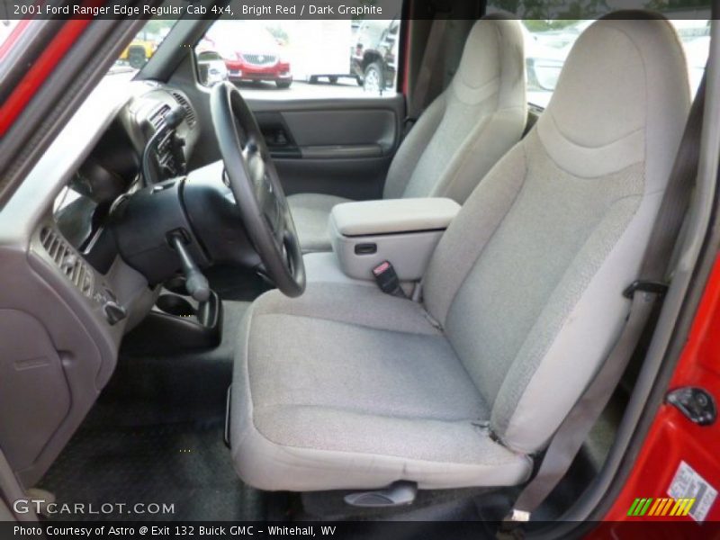 Front Seat of 2001 Ranger Edge Regular Cab 4x4
