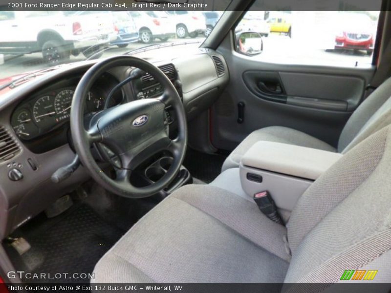 Dark Graphite Interior - 2001 Ranger Edge Regular Cab 4x4 