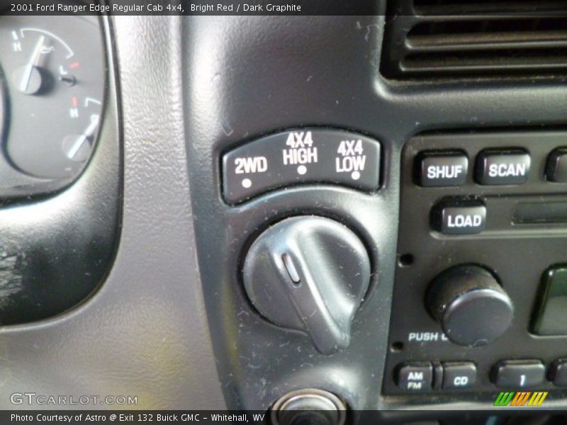 Controls of 2001 Ranger Edge Regular Cab 4x4
