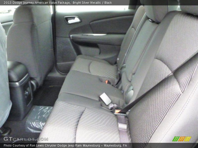 Bright Silver Metallic / Black 2013 Dodge Journey American Value Package
