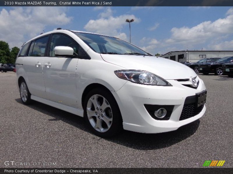 Front 3/4 View of 2010 MAZDA5 Touring