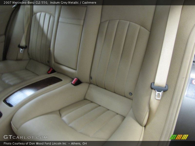 Indium Grey Metallic / Cashmere 2007 Mercedes-Benz CLS 550