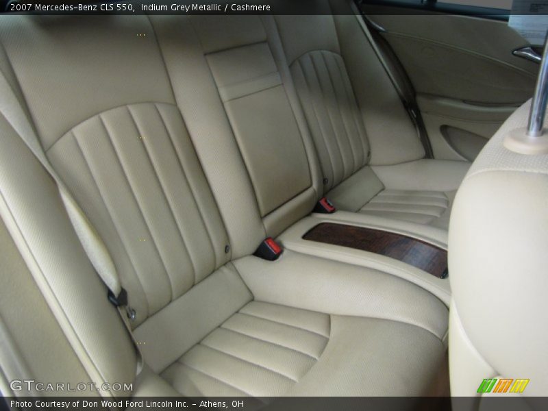 Indium Grey Metallic / Cashmere 2007 Mercedes-Benz CLS 550