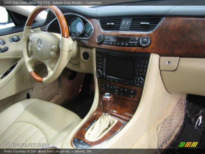 Indium Grey Metallic / Cashmere 2007 Mercedes-Benz CLS 550