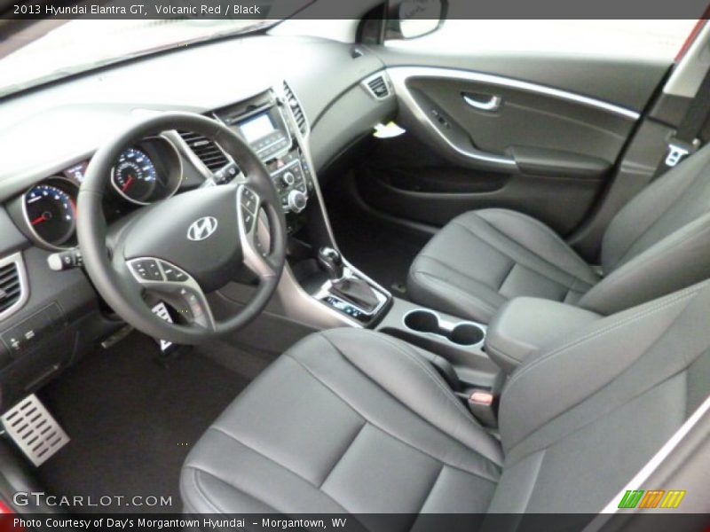 Volcanic Red / Black 2013 Hyundai Elantra GT