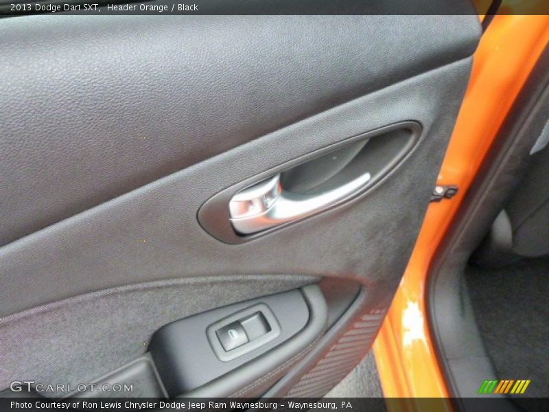 Header Orange / Black 2013 Dodge Dart SXT