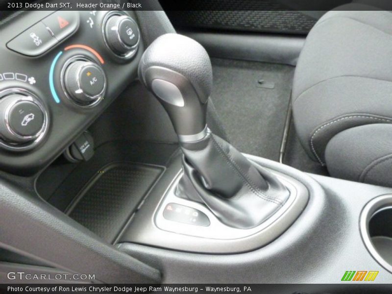 Header Orange / Black 2013 Dodge Dart SXT