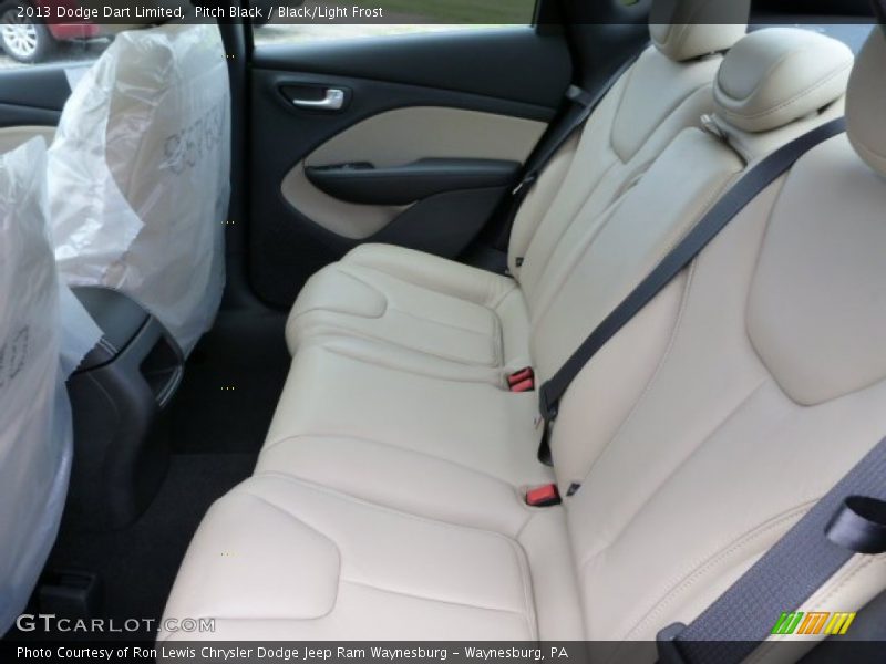 Pitch Black / Black/Light Frost 2013 Dodge Dart Limited